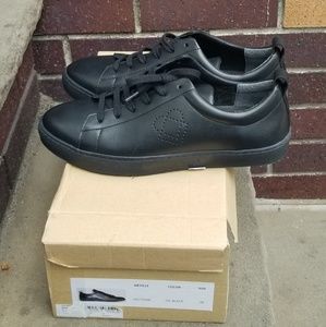 LIEBESKIND Perforated Logo laced black sneakers